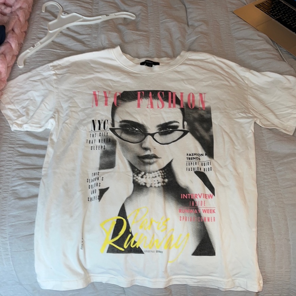 Oversized forever 21 fashion tee